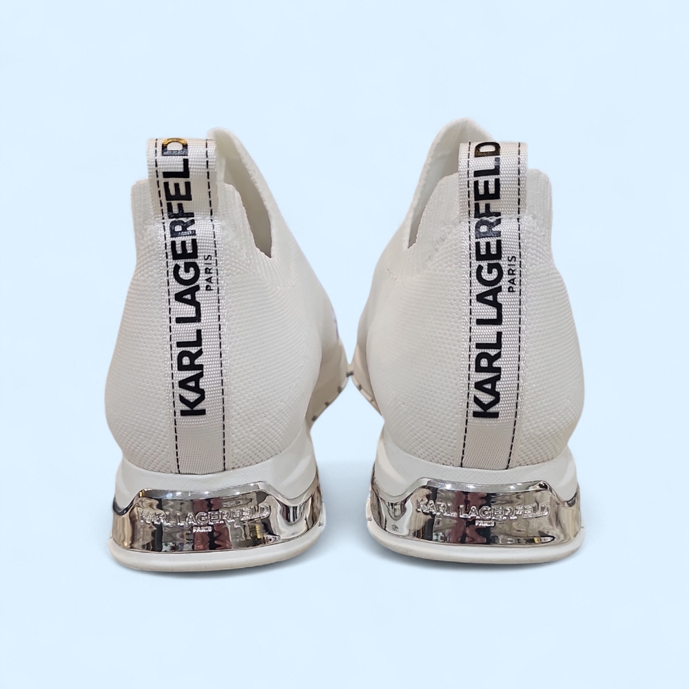 KARL LAGERFELD PARIS Mirren Embroidery Low Top Slip On Sneakers NWT SZ 9 womens - Picture 7 of 10